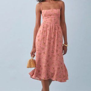 Reformation Rosehip Dress - Rosato size 4